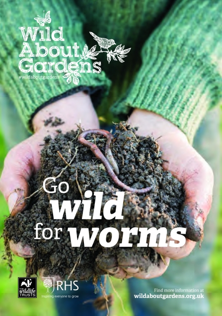 Wild About Gardens - Go Wild for Worms front cover