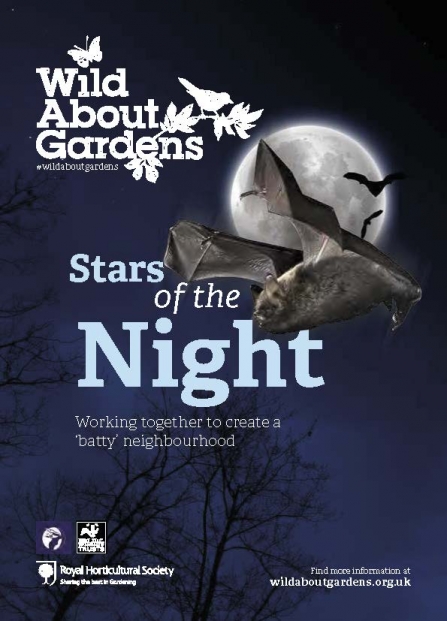 cover of Wild About Gardens - bats booklet