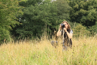 Woman taking a photo