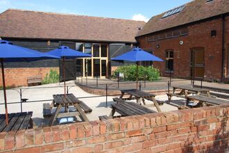 Lower Smite Farm courtyard