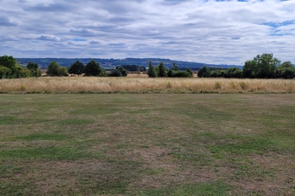 The field at The Leys, Honeybourne