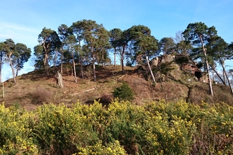 The mound of earth and stone known as The Devil's Spittleful or Spadeful by Wendy Carter