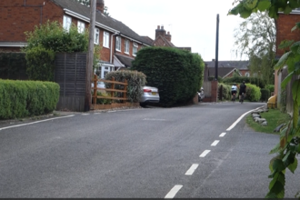 Road at Astwood Bank