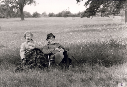 Fred Fincher and wife Alice Gill at Eades Meadow