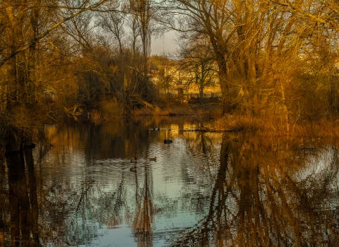 Broadway Gravel Pit by Richard Kenyon