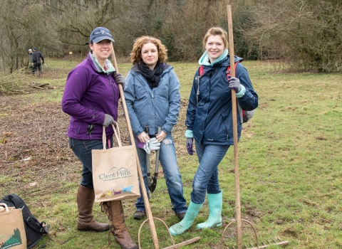 Clent Hills Vets staff by Roger Pannell