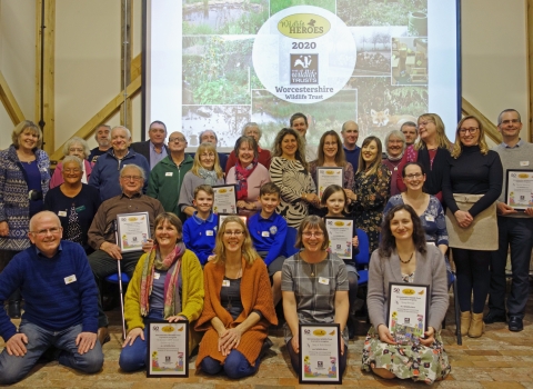 Our Wildlife Heroes group in January 2020