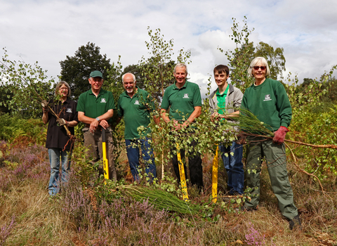 Volunteers at The Devil's Spittleful by Wendy Carter